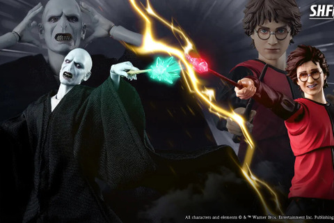 「ハリー・ポッター」VS「ヴォルデモート卿」迫力の戦闘シーンが蘇る!リアルな表情にも注目のアクションフィギュアが商品化 画像