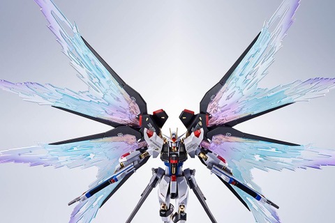 「METAL ROBOT魂 ストライクフリーダムガンダム［Re:Coordinate］」専用エフェクトセット登場！新彩色の「光の翼」がカッコイイ 画像