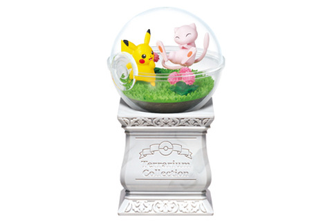 楽しそうなピカチュウ＆ミュウからクールなミュウツーまで！『ポケモン』テラリウムコレクション第15弾に、記念台座付き全6種ラインナップ 画像