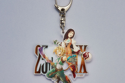 『FFIX』25周年記念イラストのアクリルキーホルダーが予約受付中!「ジタン」「ビビ」などおなじみのキャラクターたちをデザイン 画像