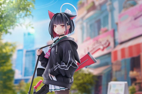 『ブルアカ』より「カズサ」 1/7スケールフィギュアが予約受付開始!クールな立ち姿と可愛さの絶妙なバランスを表現 画像