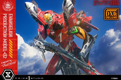 ハリウッドデザイナーの手がける「エヴァンゲリオン2号機」 がなんともメカニカル!約27万円のハイエンドスタチュー予約開始 画像