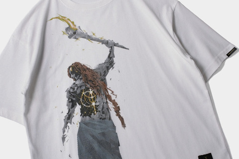 『エルデンリング』黄金律、ラダゴンがドット絵に!?TORCH TORCHの新コラボTシャツがカッコいい 画像
