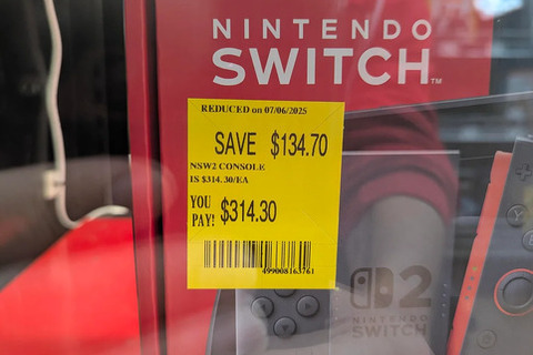 「スイッチ2」新古品が普通に売っていた―海外でも店舗販売がチラホラ。「転売屋の出鼻をくじいた」と称賛も 画像