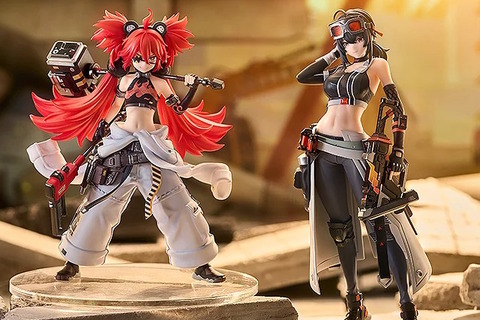 ヘソ出し制服やハンマー、ネイルガンなどの武器もカッコイイ！『ゼンゼロ』より「クレタ」「グレース」フィギュアが予約受付中 画像