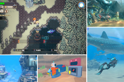【特集】夏だ!海に行こうぜ……ゲームでな!釣りRPGに海中探索、清掃業まで個性的な良作タイトル5選 画像