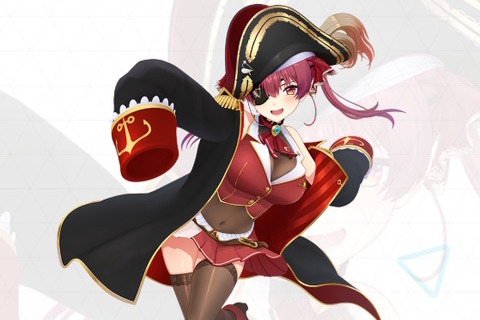 ホロライブ・宝鐘マリンが「マクドナルド」とコラボか?「ハワイへ出航ー!」と呟くバレバレなシルエットを投稿 画像