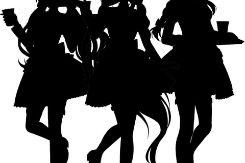 このシルエットは…ホロライブが「ウェンディーズ・ファーストキッチン」とコラボ？ 白上フブキ、不知火フレア、角巻わためらしき画像がお披露目 画像