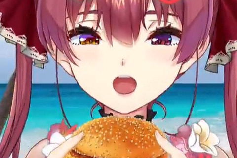 ホロライブ・宝鐘マリンが「マクドナルド」へ出航ー！「最上級にハワイイだろぉぉぉん！？」なコラボ動画で新商品を宣伝 画像