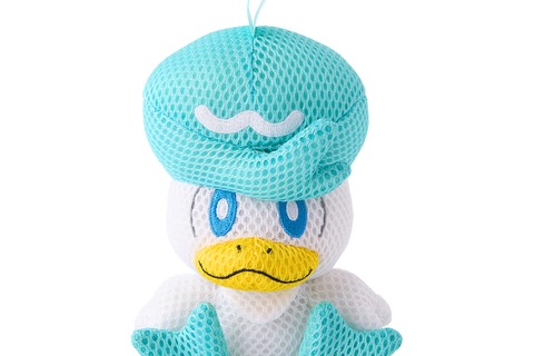 バスタイムも『ポケモン』たちと一緒!クワッスやポッチャマたち全5種のメッシュ生地スポンジが発売 画像