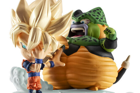 「ドラゴンボール」ゴールドカラーver.の超サイヤ人孫悟空&ゴジータも!「DAIMA」キャラはじめ、シールウエハースなどのイラストがフィギュア化 画像