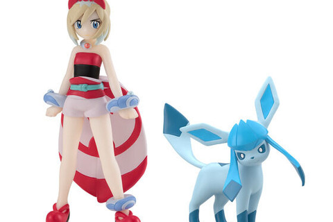 並べて飾りたい!「ポケモンスケールワールド」ヒスイ地方より「カイ&グレイシア」「セキ&リーフィア」が立体化 画像