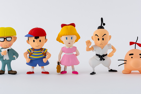 『MOTHER2』ネスたち5体のフィギュアセットが受注販売へ!手づくり粘土ならではのヴィンテージ感をすみずみまで再現 画像