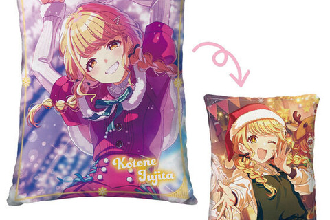 『学マス』藤田ことねたちのリバーシブル仕様クッションも!インスタント写真風カード「キャラポトレ」など、クリスマス仕様の新商品が登場 画像