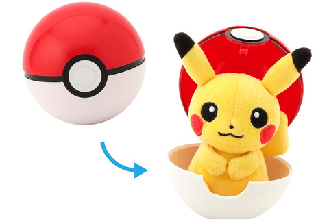 ピカチュウ、ニャオハが可愛いぬいぐるみバッジに!「ぬいぐるみバッジ in モンスターボールケース」8月2日発売ーラインナップは全8種 画像