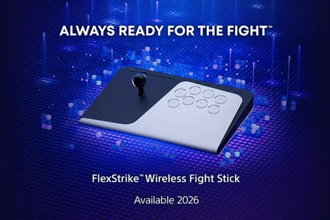 ソニーの初開発アケコン「FlexStrike ワイヤレスファイトスティック」が正式発表!EVO 2025で一般向け展示予定 画像