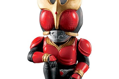 25周年を迎えたクウガも哀愁漂う姿に…「まちぼうけ 仮面ライダーの場合 」第2弾が発売!ディケイドら全4種を異なるポーズで立体化 画像