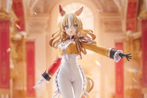 スラリとした太ももに見惚れる…『ウマ娘』より「デュランダル」が勝負服姿で立体化 画像