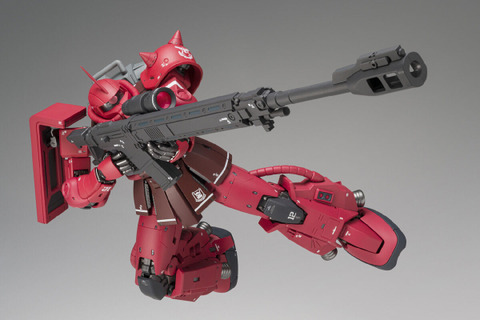 「シャア専用高機動型ザクII」がG.F.F.M.C.で立体化!“大人の鑑賞に堪えうる商品”を目指し、造形と彩色にこだわった決定版 画像