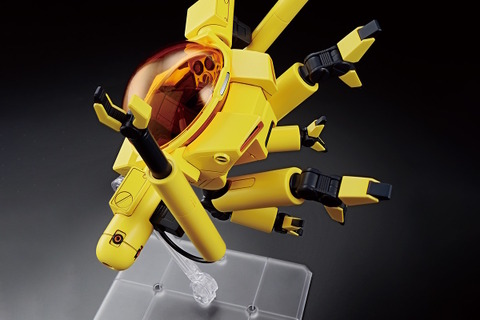 「ガンダム 逆襲のシャア」よりプチモビ「メッド」がHGガンプラ化!ハッチの開閉ギミックやコックピット内部の形状も精密再現 画像
