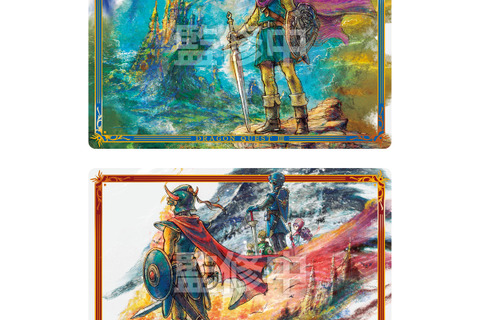 『ドラクエ』ロト三部作がカード付ウエハースに!主人公や大魔王ゾーマなど、描き下ろし含む全33種で展開 画像