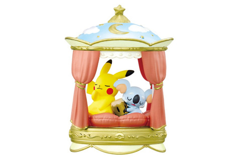 『ポケモン』リーメント新作が可愛い!すやすやと眠るピカチュウ&ネッコアラ、イッカネズミたちなど全6種 画像