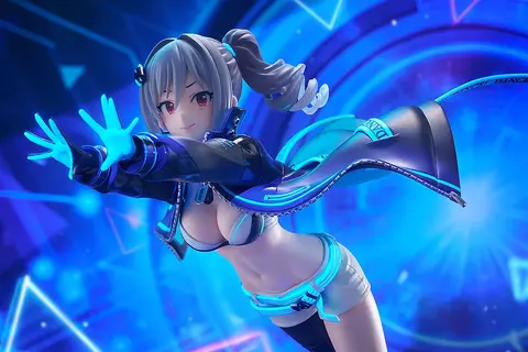 『デレマス』より「神崎蘭子」がセクシー＆クールなダンス衣装で立体化！ブラックライトを当てることで“青”の発光状態に 画像