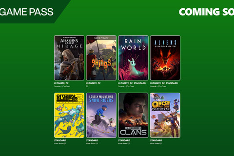【Game Pass】『アサクリ ミラージュ』や『9 Kings』等8本登場予定―2025年8月中旬までのラインナップ公開 画像