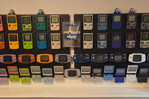 「冗談抜きでゲームボーイが好きなんだ」GBA等含む70種の圧巻コレクション 画像