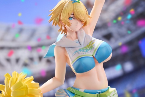 破壊力抜群なチアガール！ 『ドルフロ2』新キャラクター「ニキータ」がスキン「ひまわりのように」の姿で早くも立体化 画像