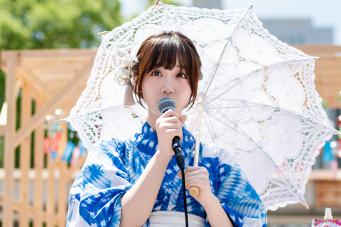 【コスプレ】真夏に輝く伊織もえの浴衣姿!灼熱の名古屋でも清涼感マシマシの美貌を披露【写真8枚】 画像