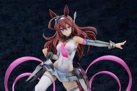 SFチックな勝負服にオリジナルポーズが決まる!『ウマ娘』より「ミホノブルボン」フィギュアが再販―固有スキルイメージの台座も豪華 画像