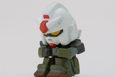 「まちぼうけ ガンダム」特別弾が、ガシャポンオンライン限定販売!リアルタイプカラーのガンダムやジムなど全4種ラインナップ 画像