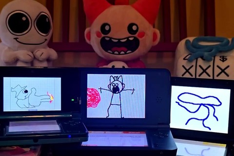 令和に『うごメモ』新作アニメが注目集める！3DS＆DSiを3台使った海外アニメーター作品 画像