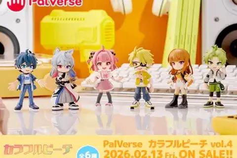 「カラフルピーチ」じゃぱぱや、のあ含む全11名をデフォルメフィギュア化!手のひらサイズで可愛い「PalVerse」が予約受付中 画像