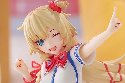 元気いっぱいなポーズに、ウインク顔も可愛い!「ホロライブ」より「赤井はあと」フィギュアが予約開始 画像