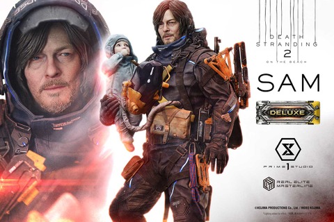 お値段約32万円!『デススト2』主人公「サム」が1/3スケールで立体化ーモデルであるノーマン・リーダス氏の特徴を捉え、フォトリアルな仕上がりに 画像