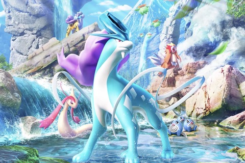 『ポケポケ』新パック「未知なる水域」8月28日リリース！ライコウ/エンテイ/スイクンがexとして揃い踏み 画像