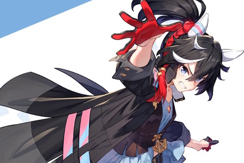 『ウマ娘』カツラギエース、スティルインラブの“原案イラスト”が存在感抜群!力強いポーズ、悩まし気な表情がそれぞれの魅力を底上げ 画像