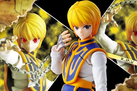 クラピカは“緋の眼”と念能力の“鎖”でプレイバリュー抜群!「HUNTER×HUNTER」“選挙編”を再現できる「レオリオ」ともに商品化 画像