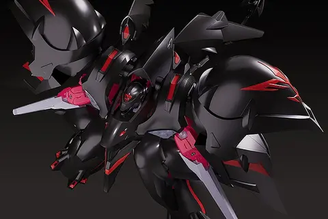 「機動戦艦ナデシコ」より漆黒の機体「ブラックサレナ」プラモが再販!差し替えなしで「エステバリス」の内蔵ギミックまで再現された豪華仕様 画像