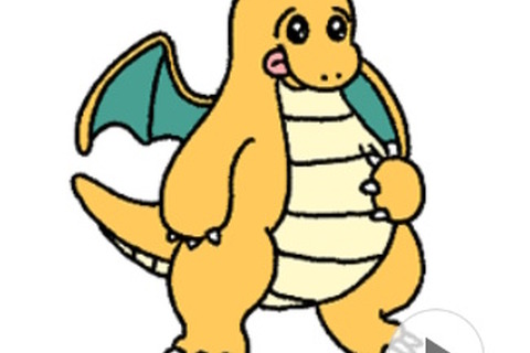 『ポケモン』が「おぱんちゅうさぎ」の可哀想に!先生とコラボ!お腹の肉が気になるピカチュウにカイリューなど、ムチッと可愛いLINEスタンプ発売 画像