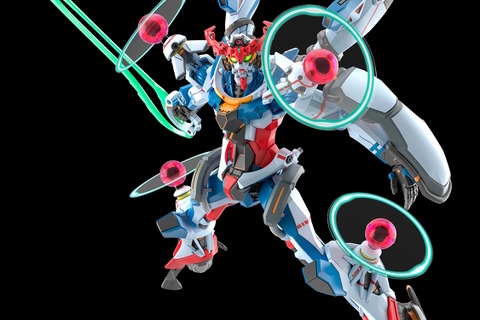 最終回の「ジークアクス(エンディミオン・ユニット覚醒時)」がHGガンプラ化!頭部は開閉ギミック搭載、肩・膝のエフェクトも再現 画像
