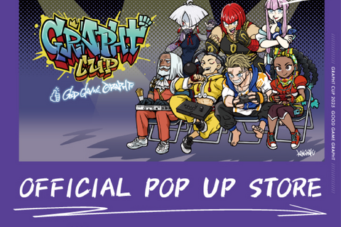 観虐先生描き下ろし！『スト6』カプコン公認大会「GRAPHT CUP 2025」公式アイテムが先行販売ールークやマリーザら7人をデザイン 画像