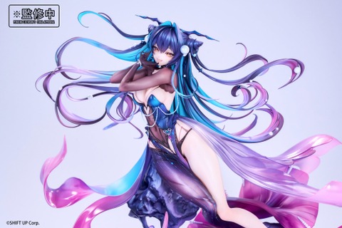ムチムチの太ももと鮮やかなドレスが美しい!『勝利の女神:NIKKE』より「リトルマーメイド :アビスフラワー」フィギュアが公開 画像