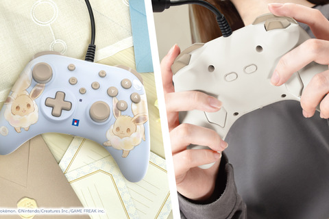 もふっと可愛いイーブイ!『ポケモン』スイッチ2向け周辺機器・アクセサリーがHORIより発売決定 画像