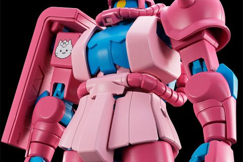 ピンク・ブルーのビビットカラーが強烈!ドラマ公式ガンプラ「HG 量産型ルカ専用ザク」が8月28日12時より予約開始 画像