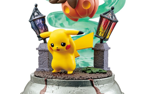 ピカチュウもおびえる…『ポケモン』夜の雰囲気に漂う新作ジオラマフィギュア!ゲンガーやシャンデラなど全6種ラインナップ 画像