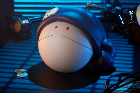 手のひらフィットなサイズ感が可愛い!「ガンダム ジークアクス」の“ハロ”がフィギュア貯金箱として立体化 画像