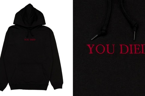 『Bloodborne』何度も見る“YOU DIED”メッセージがパーカー&Tシャツに!新作グッズを「TGS2025」にて先行販売 画像